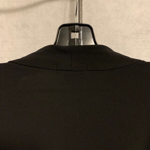 Emme True Wrap Blouse Plus Size 1 Black - Picture 7 of 9